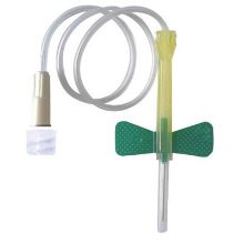 Needle Butterfly 21g 300mm Tubing Green Unported x 50