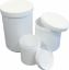 Container Plastic 250mls With Screw Top (White) X70