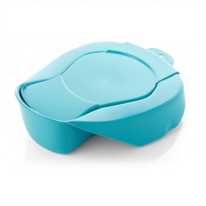 Bedpan Plastic Pan With Lid x 1