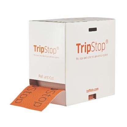 Tripstop Cable Cover 40M Roll In Dispenser Box x 4