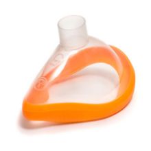 Mask Anaesthetic Clearlite Adult Large Orange 22F Size 5 X35