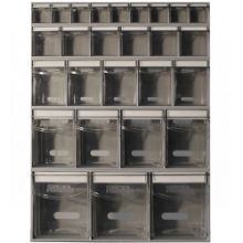 Storage Boxes Tilt 3 Compartment 240mm x 600mm x 190mm
