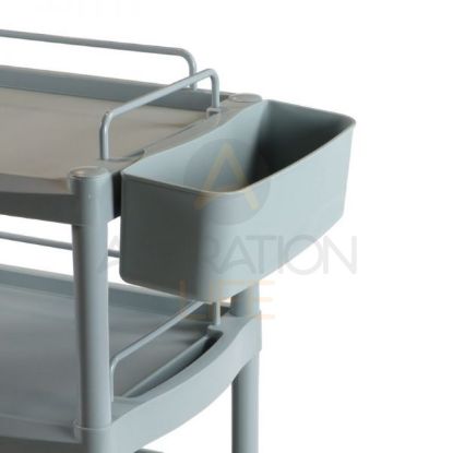 Clip On Storage Basket For Handy Clinical Dressing Trolley (Aspiration Life)