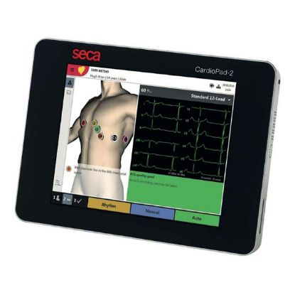 Ecg Machine Seca Cardiopad 2 Interpretive Tablet 8" Touchscreen 12 Lead