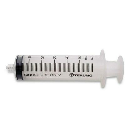 Syringe Terumo 50/60ml Luer Lock Tip x 25