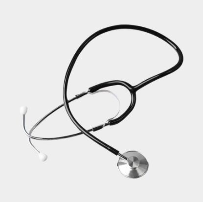 Stethoscope Single Head Ruby Black