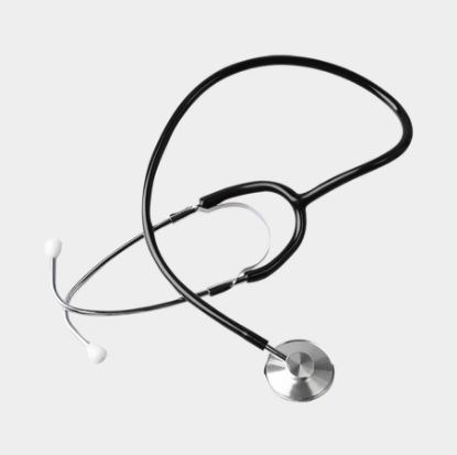 Stethoscope Single Head (Ruby) Black