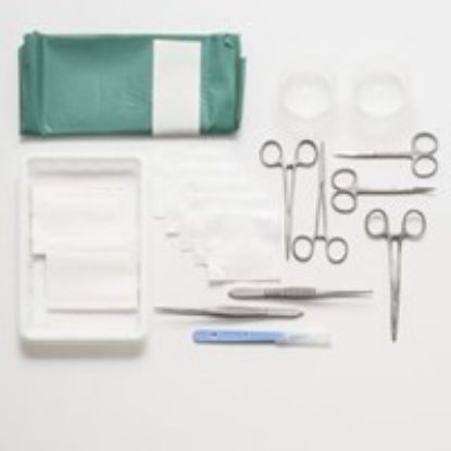 Minor Op Pack Silver (Disposable Sterile Stainless Steel Single Use) x 1