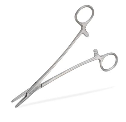 Needle Holder Mayo Hegar 18cm (Disposable Sterile Stainless Steel Single Use) x 1