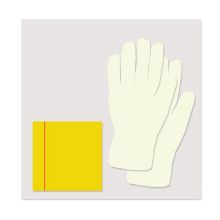 Dressing Aid Polyfield (Med) Latex Glove (Single)