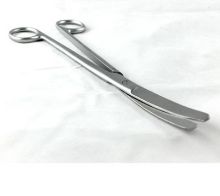 Scissors Sims Uterine 20cm Curved x 25 Disposable S/S