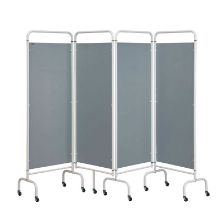 Screen Privacy (Sunflower) 4 Section Silver