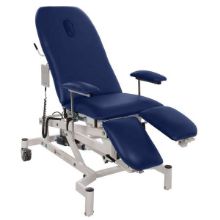 Chair Treatment (Doherty) Variable Height With Breathing Hole Storm Blue