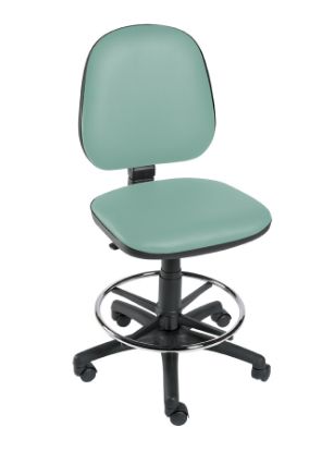 Chair Operator (Sunflower) Footring & Five Castor Base Mint