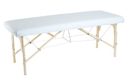 Couch Cover Wipeable PVC 183 x 62cm White x 1