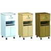 Axis Bedside Cabinets Lockable With Castors