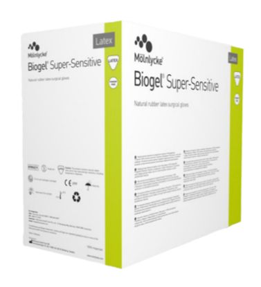 Biogel Super Sensitive P/F Gloves x 50 - Various Sizes Available