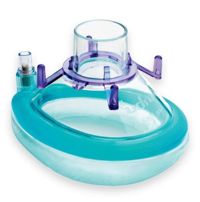 Mask Anaesthetic Cushioned Adult Size 4 x 1