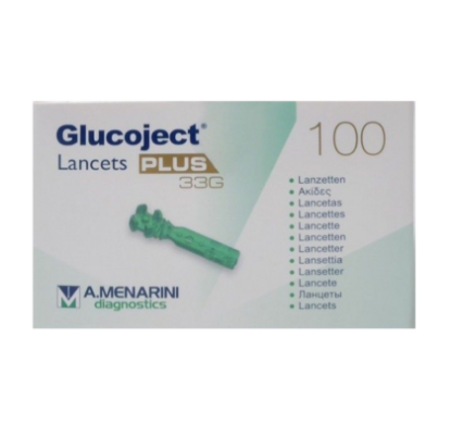 Lancets Glucoject Plus x 100