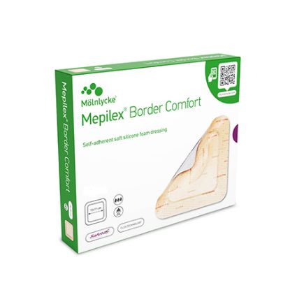 mepilex border comfort dressing outer box