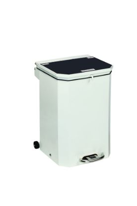 50 Litre Hands-Free Hospital/Clinical Bins With Coloured Lid - Various Colours Available