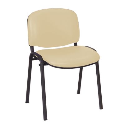 Galaxy Visitor Chairs (No Arms) - Vinyl Antibacterial Upholstery - Various Colours Available