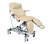 Fusion Podiatry Chair - Split Leg W/ Gas Assisted Head - Various Colours Available