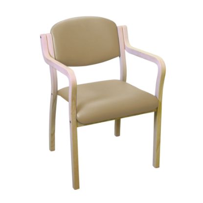 Aurora Visitor Chair (Easy Access) - Vinyl Anti-Bacterial Upholstery