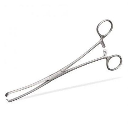 Forceps Teales Vulsellum Toothed 3-4 Curved 23cm x 10