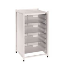Storage Module Vista Low Level 4 Double Clear Tray